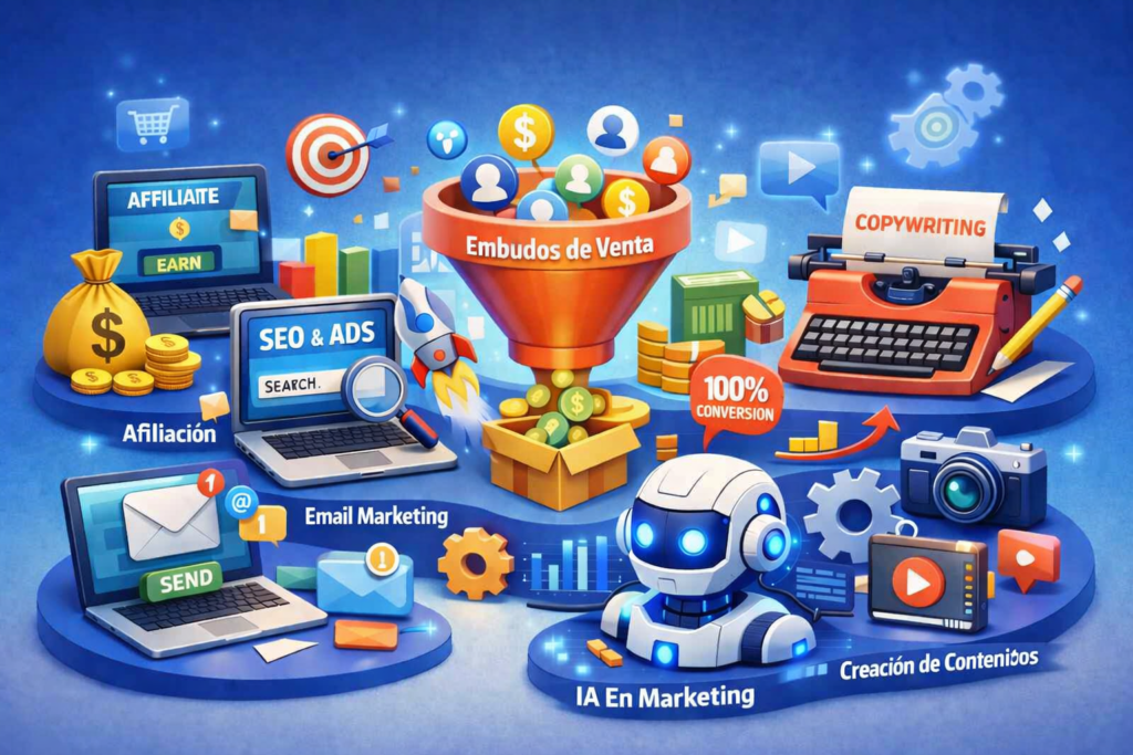 Formación de Marketing digital dentro de Partner 360 Academy